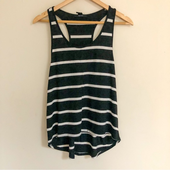 Forever 21 Tops - Forever 21 Striped Tank Top